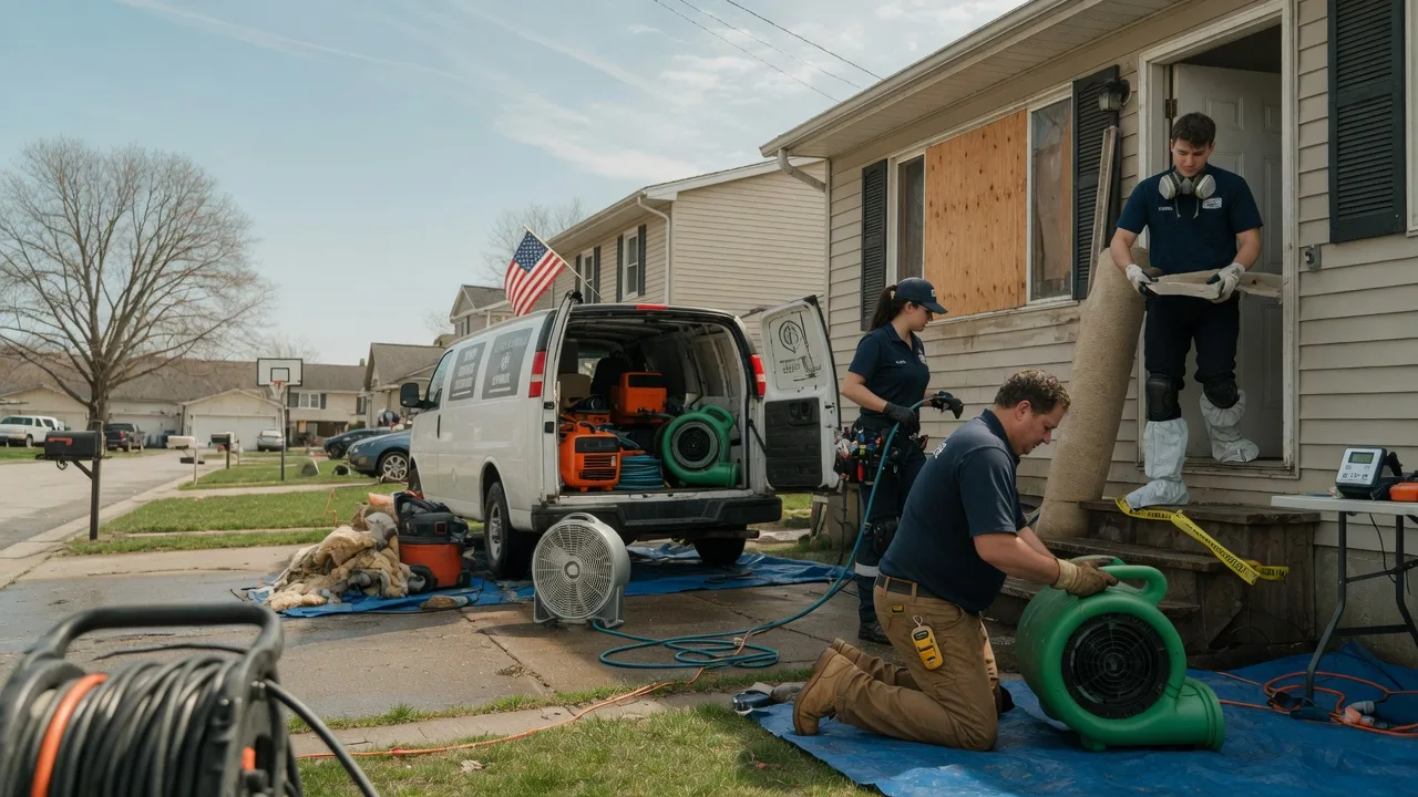 Water Damage Restoration in Temperanceville, VA near me